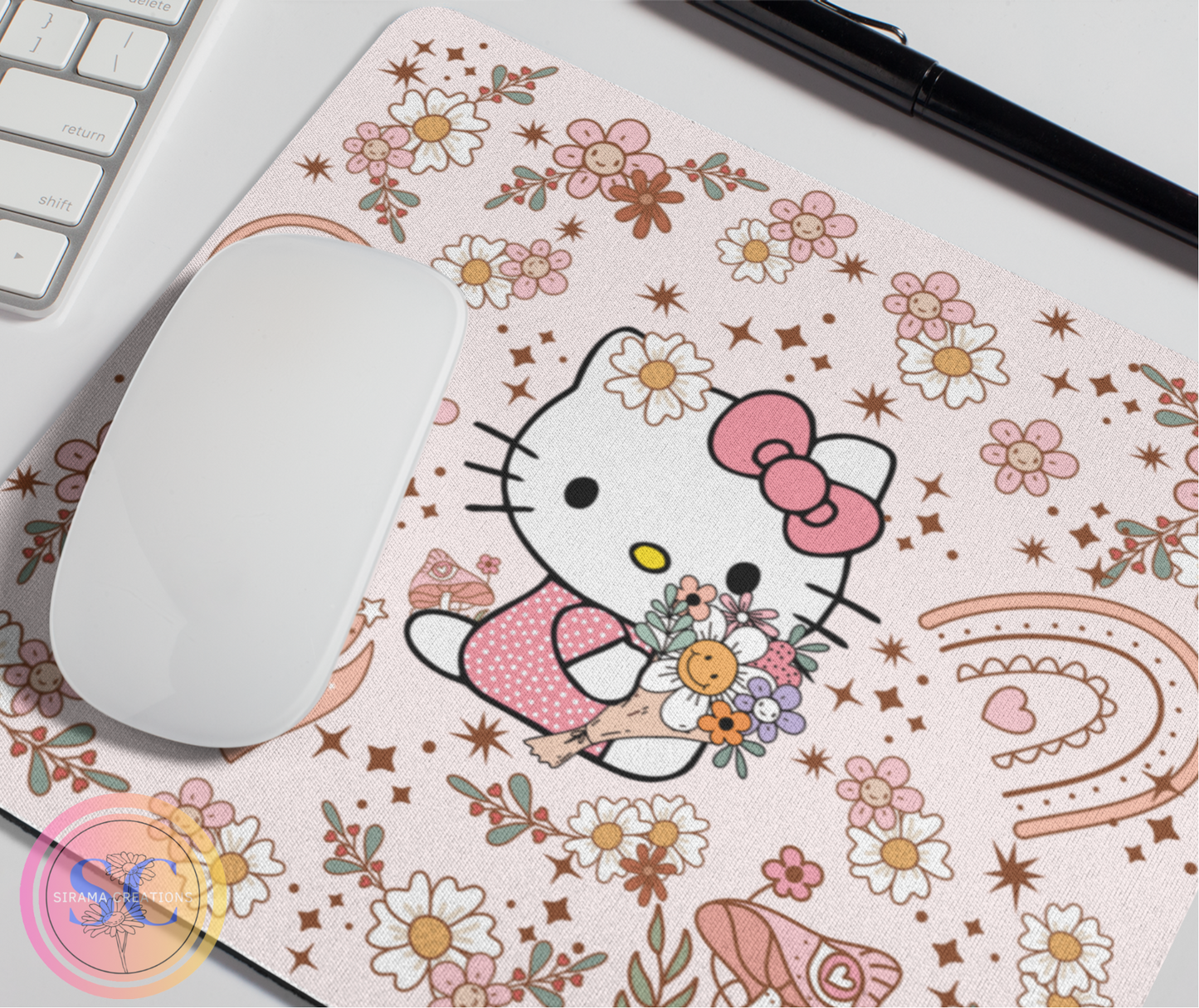 Daisy Flower - Mouse Pad