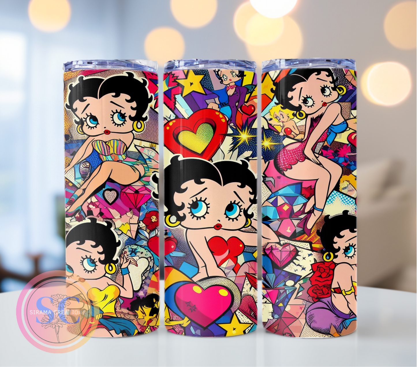 Pink Heart | Betty Boop