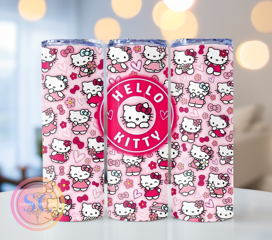 Pink Hearts | Hello Kitty