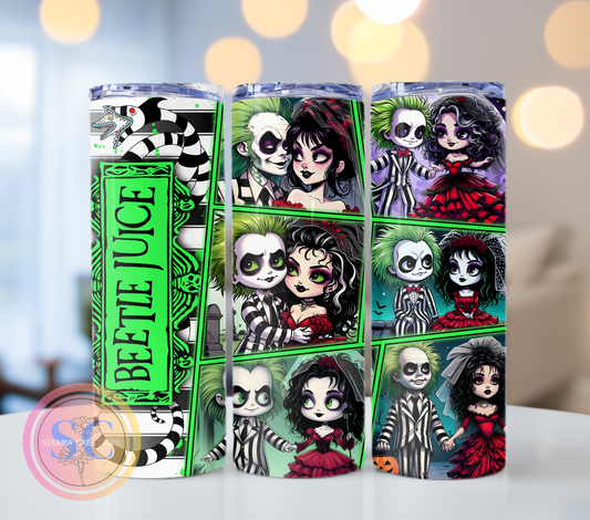 Beetlejuice & Lydia | Tumbler